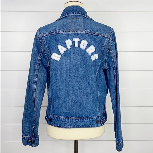 Levi's® NBA Denim Trucker Jacket Toronto Raptors - Picture 3 of 12